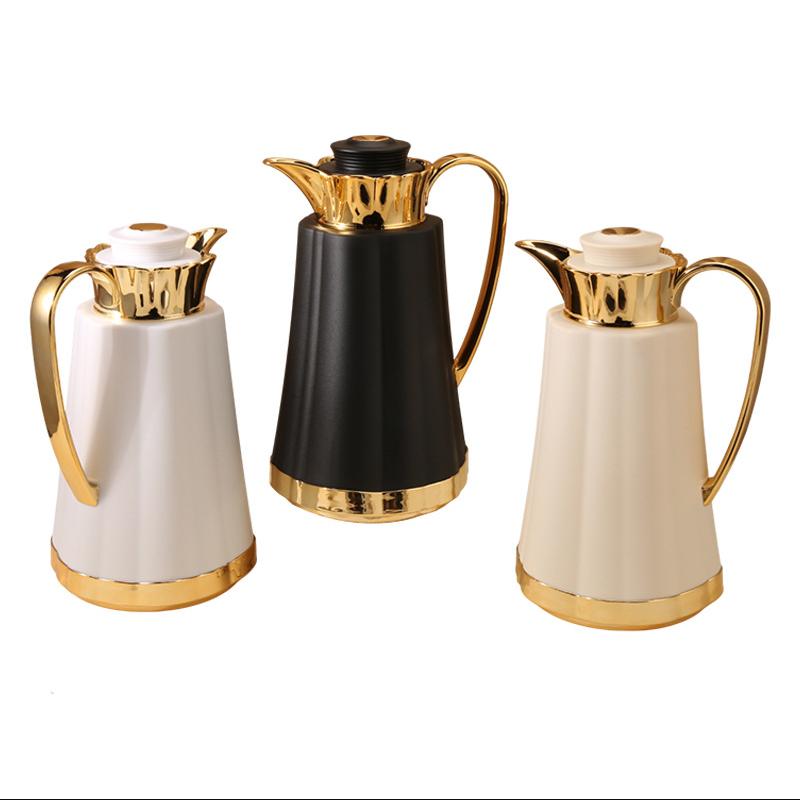Large Capacity Classic Arabic Stainless Steel Vacuum Insulated Tea Mug 12-24 Hours Hot Beverage Portable Business Gift