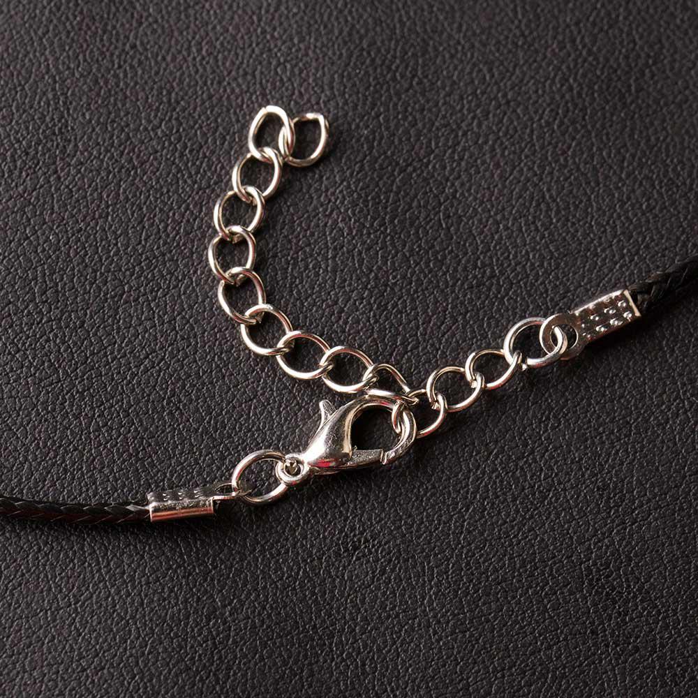 Женское регулируемое ожерелье со стеклянным кулоном с кристаллическим одуванчиком