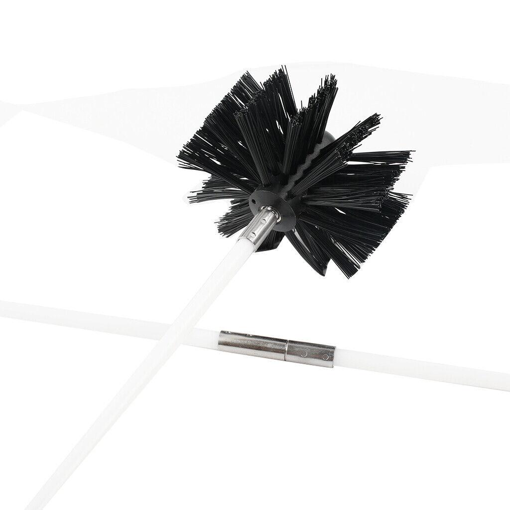 Набор трубочистов из 11 предметов | Щетка и стержень для чистки дымохода | Стержни для чистки сажи