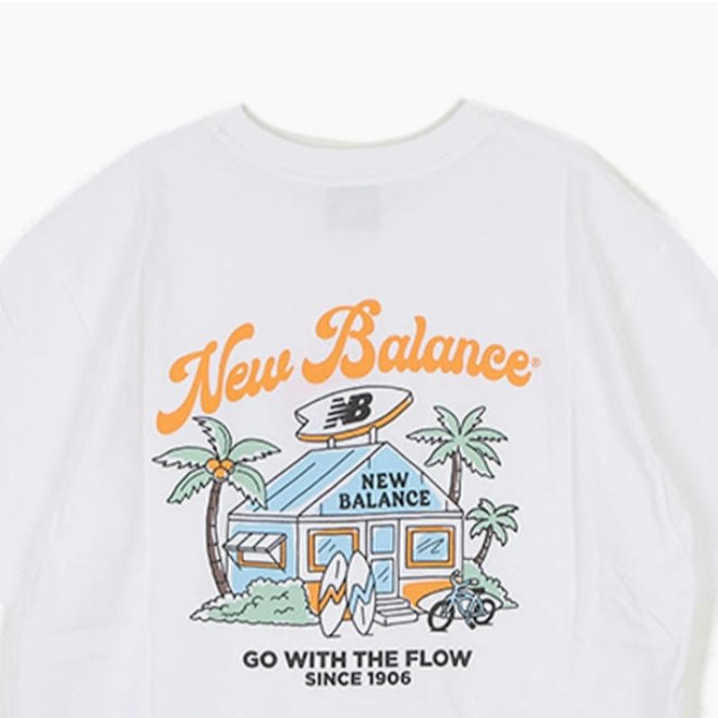 New Balance Футболка Lqj Nbnefco243 10 Uni Nb Boy Board Shop Футболка с коротким рукавом S