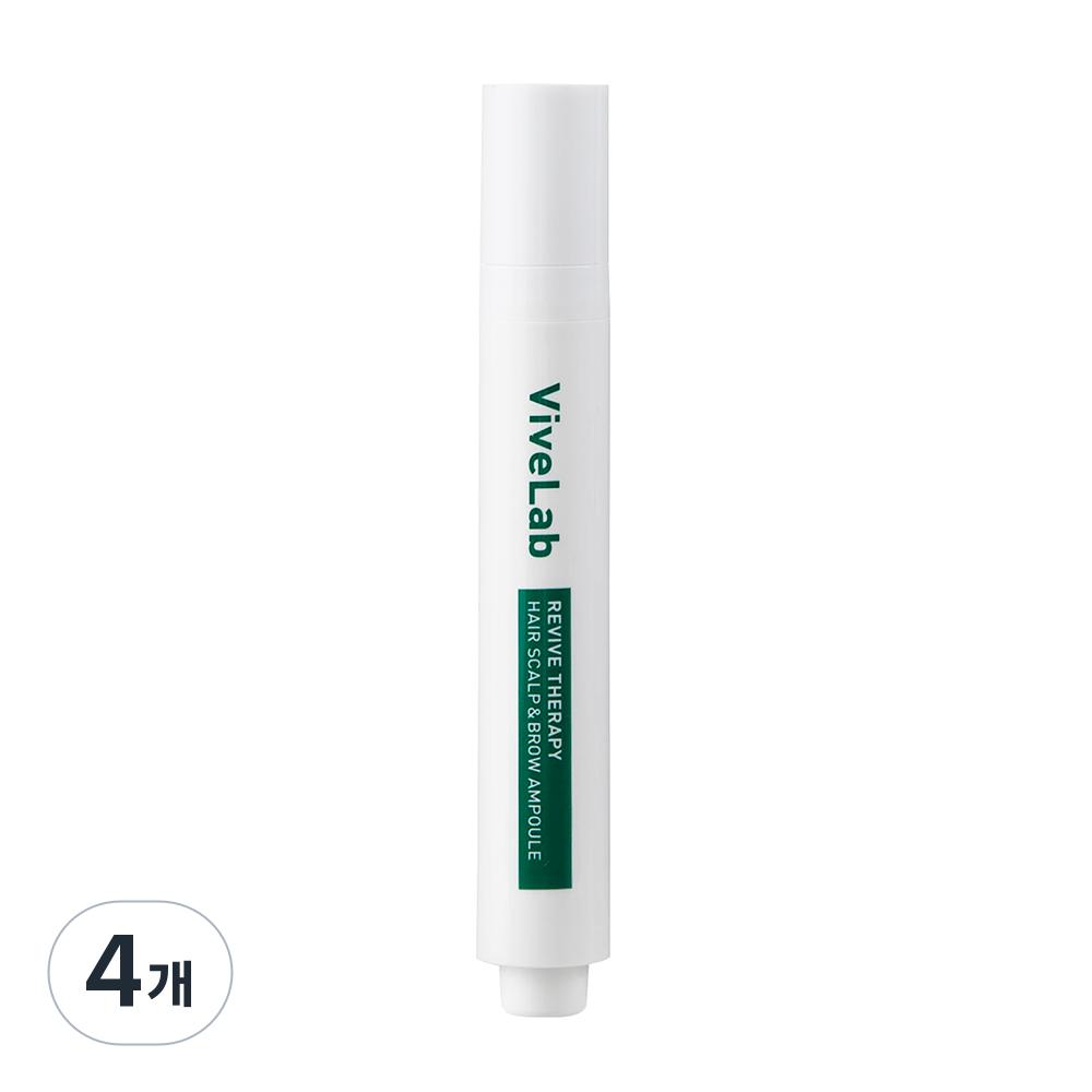 VIVE Lab Revive Therapy Hair Scalp & Brow Ampoule 15ml 4 pcs