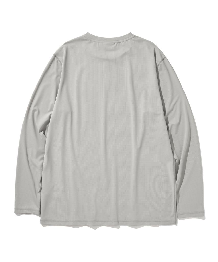 HELEMENT Edge Pocket Long Sleeve T-Shirt (Dove)