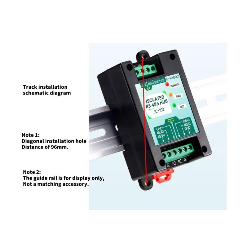Модуль связи Modbus-RTU Процессор преобразования интерфейса данных Система RS485 для промышленности Передача на большие расстояния
