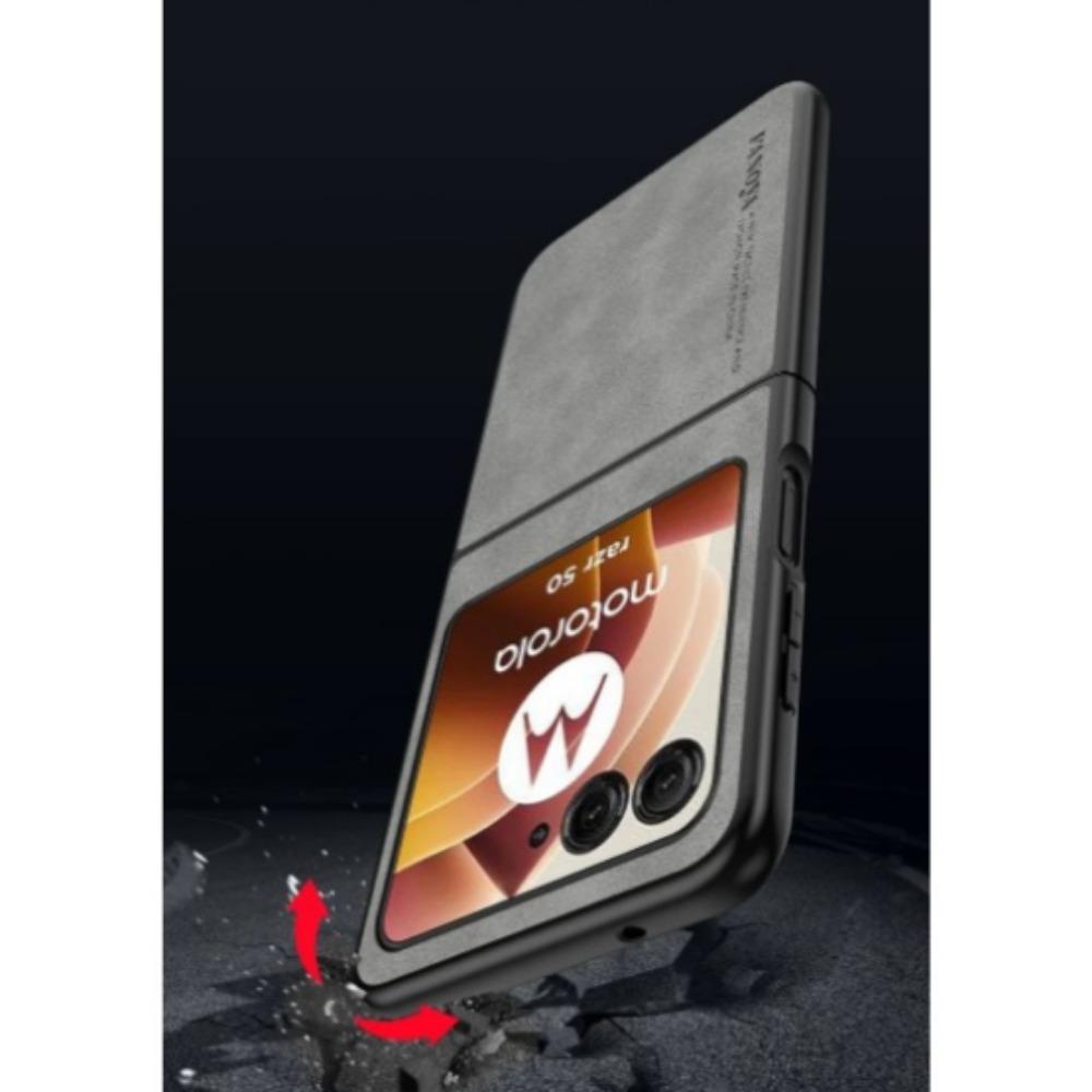 Роскошный чехол из искусственной кожи овчины для Motorola Razr 50 Ultra Moto Razr50 50 Ultra Razr 40 2023, противоударный жесткий пластиковый чехол для телефона