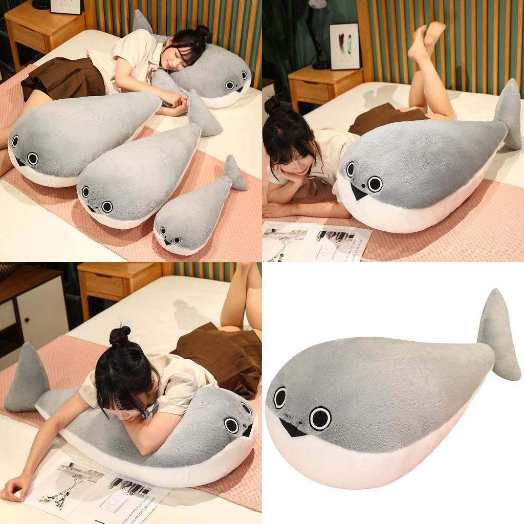 Delightful Sakaban Fish Plush Toy Unique Design Snuggly Body Pillow For Comfortable Sleep