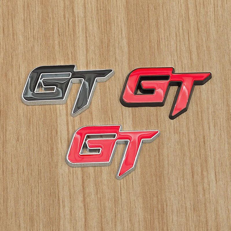 Qtxgl4 1 шт. 3D Металлическая Красная Черная Буквы GT Логотип Значок Эмблема на Переднюю Решетку Автомобиля Аксессуары Наклейки для Авто GT