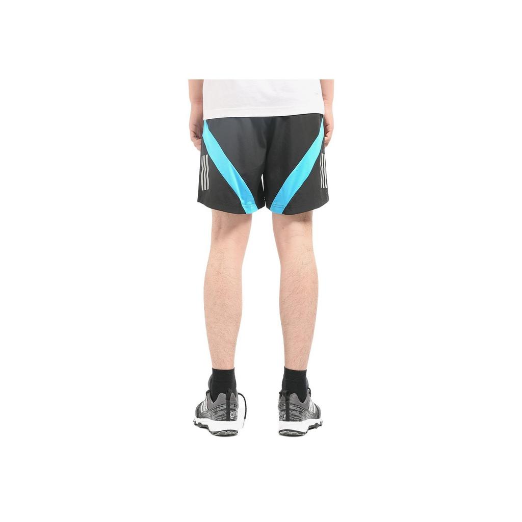 Adidas Mens Running Series Color Block Moisture-Wicking Breathable Elastic Sports Shorts Men Shorts Black DX9698