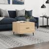 VidaXL Coffee Table Sonoma Oak 50x50x40 Cm Engineered Wood 829434