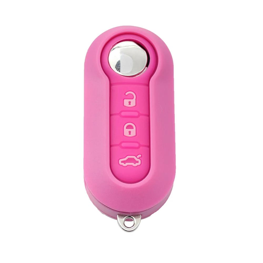 Cocolockey 3 Buttons Flip Remote Key Shell for FIAT 500 Bravo Croma Doblo Ducato Fiorino Linea Panda Grande Punto Scudo