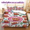 Cute animals surfing Pattern Bedding,Quilt Set Quilt Cover Pillowcase Home Birthday Gift (1*duvet cover+2*pillowcase,without core)
