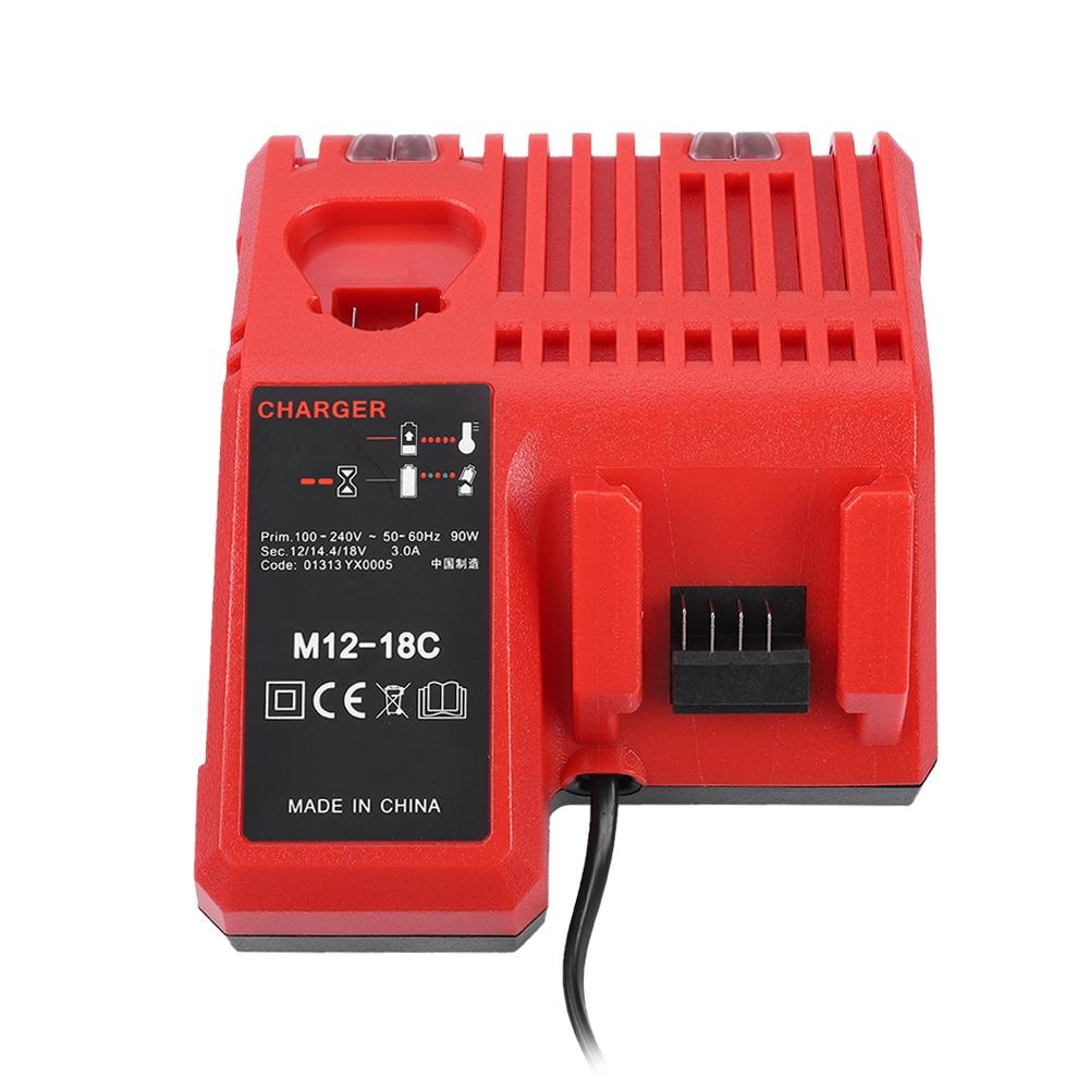 Зарядное устройство для литиевых аккумуляторов 12 В 18 В Для Milwaukee M12 18C M18 Замена