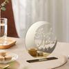 Eid Mubarak Decoration Acrylic Embellishment Portable Desktop Ornament Plaque for Bedroom Islamic