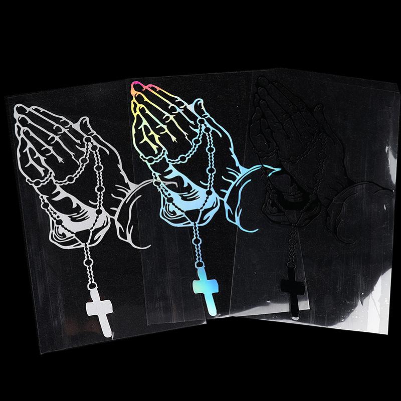 Жемчужные четки Бога Иисуса Христа Корона автомобиля наклейка виниловая наклейка на окно грузовика бампер наклейка