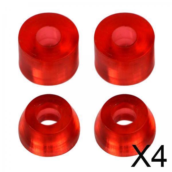 Premium Skateboard Truck Bushings Set with Multiple Hardness for Smooth Ride Suitable for All Boards
