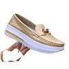 Shoes Large Size Platform Women's Shoes New Casual Single Shoes Women's Metal Buckle One Pedal Lazy Shoes Loafer