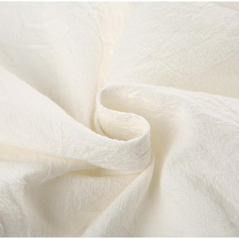 Повседневные базовые белые брюки женские мешковатые прямые брюки с заниженной талией однотонные тонкие льняные широкие брюки женские весенне-летние брюки