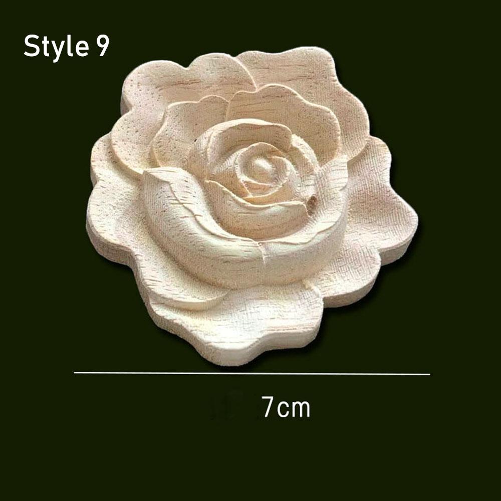 Части Европейский Деревянный Резной Угол Аппликации Рамка Резьба По Дереву Декоративные Деревянные Фигурки Ремесла