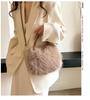 Winter Plush Evening Crossbody Bag: High-Quality Women's Handbag & Versatile Shoulder Bag