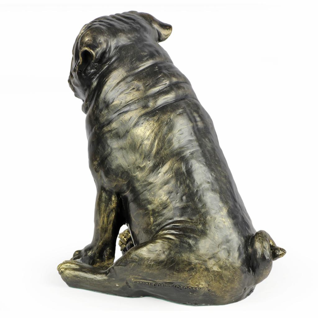 Pug - Life-size dog statue, 1:1 scale figure, statue for the garden by Art-Dog