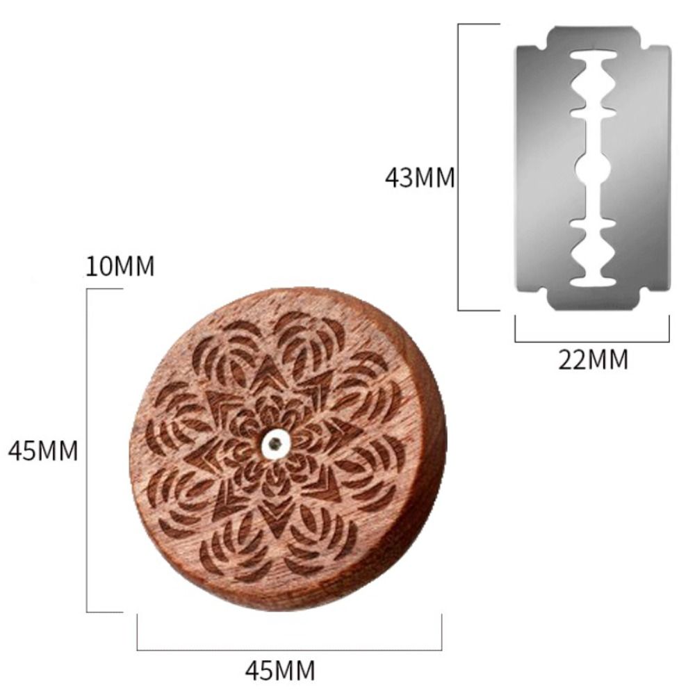 Деревянный нож для надрезания теста, круглый нож для обрезки хлеба, хлебная лима, резак для надрезания теста, буханка