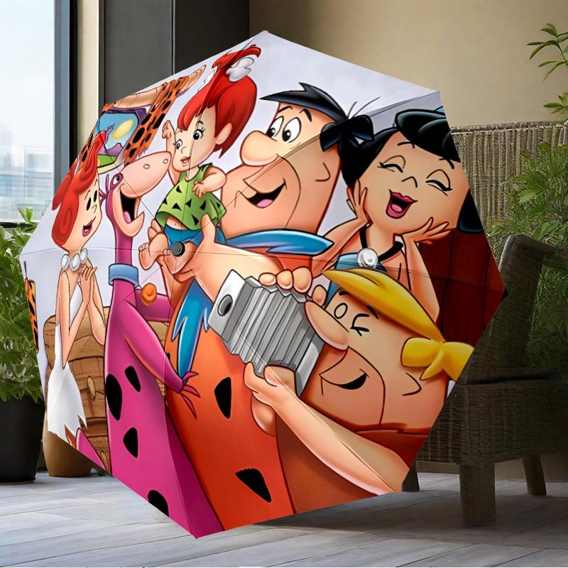 The Croods Players Adventure Umbrella Folding umbrella, automatic umbrella 8-Frame for Travel, camping Use Gift for Halloween Christmas