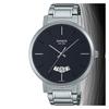 Casio Серия STANDARD указатель дисплей повседневные часы с календарем кварцевый механизм стальной ремешок японские и корейские часы мужские часы MTP-B100D-1EV