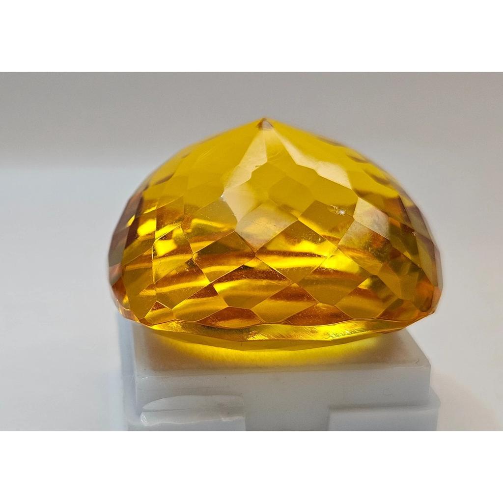 150 Ct Natural Topaz Shiny Yellow Cushion Cut Stunning Certified Loose Gemstone