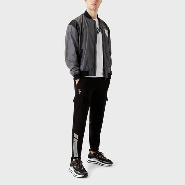 Emporio Armani Мужская футболка с коротким рукавом и принтом в виде букв SS23 Белая 3RPT39-PJ7CZ-1100