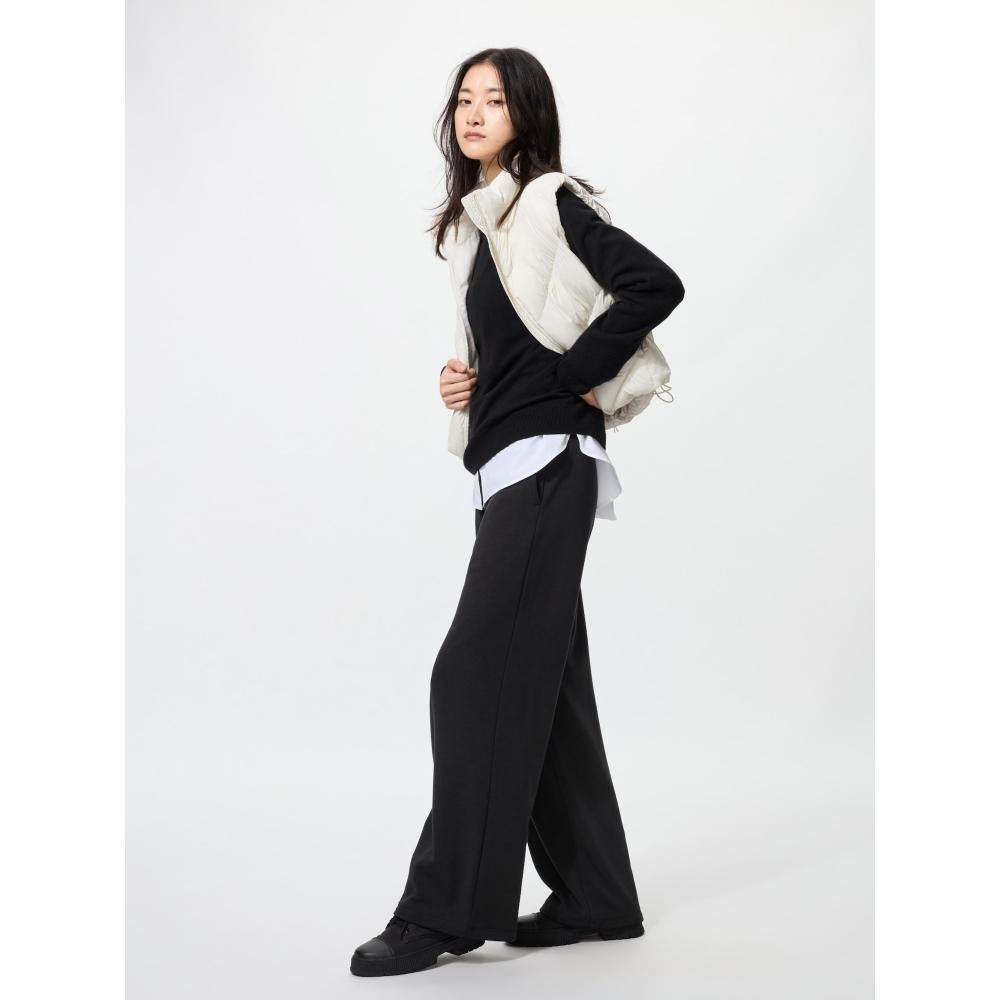 Uniqlo Теплые флисовые прямые брюки  Длина штанины от 72,5 до 75,5 см  Длинная длина