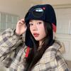 New autumn and winter hats women's velvet thermal hats, goggles, flying hats, versatile windproof ear protectors, Lei Feng hats