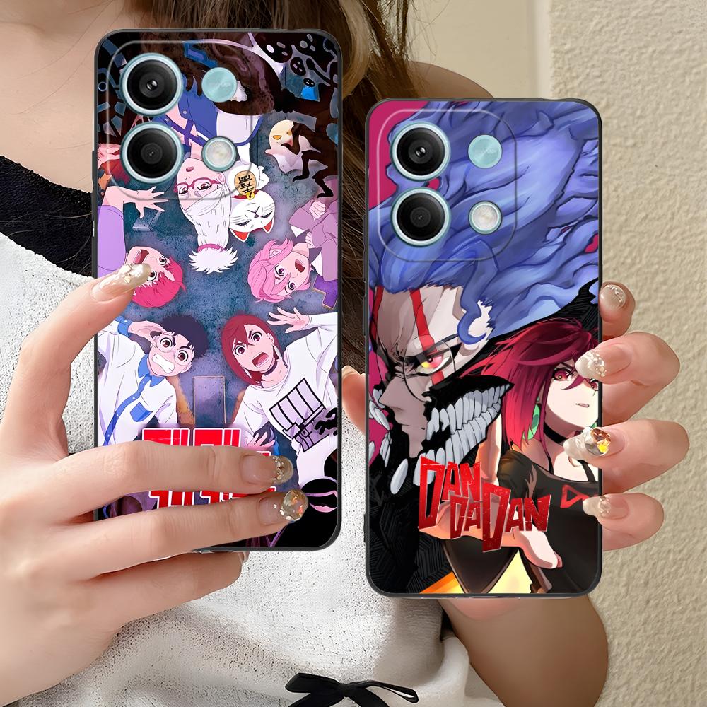 Anime Dandadan Mobile Phone Case for Xiaomi Redmi Note 14 13 12 11 A5 3 2 1 Pro Plus 4G 5G Colour Printing Pretty Cover Luxury