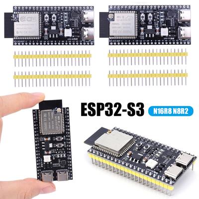 Плата разработки ESP32-S3 ESP IDF ESP32-S3 WROOM1 N8R2 N16R8 Type-C PSRAM ESP32 S3 Плата расширения 2.4G Wifi модуль для Arduino