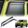 Дефлекторы окон Syncnika для Suzuki Jimny, дефлекторы боковых окон, солнцезащитные козырьки для автомобиля, защита от дождя и солнца, автозапчасти, 2 шт., JB64/JB74, дефлекторы, дефлекторы, дефлекторы, защита,