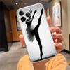 Чехол для телефона для iphone 17ProMax Air 16 15 14 13 Pro Max 15 16 Pro 15Plus Балерина танец балет девушка