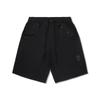 Li Ning Kung Fu Series Comfortable Simple Versatile Loose Fit Lace-Up Five-Point Casual Shorts Men Shorts Black AKSV077-2