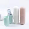 Mouthwashing Cups Plastic Cylinder Storage box Brushing Cups Portable Toothbrush Holder Toothpaste Storage Box For travel Simple  Accessories
