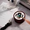 Винтажная ложка для запечатывания воска с сургучной печатью, деревянная ручка в стиле ретро, нержавеющая ложка для плавления воска