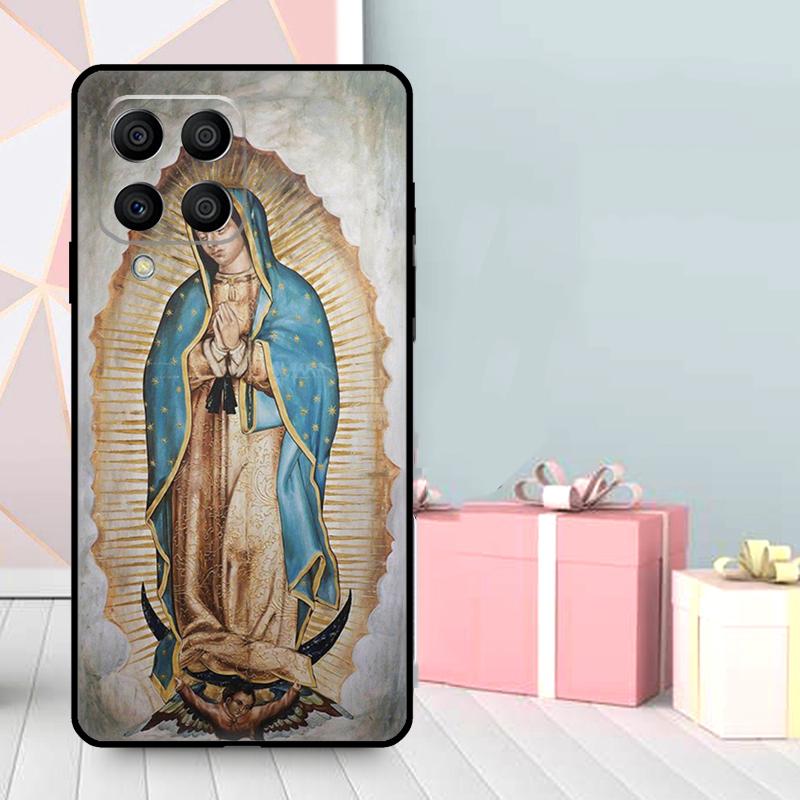 Virgen De Guadalupe Virgin Mary Case For Samsung Galaxy M35 M56 M12 M06 M32 M52 M55 M15 M11 M13 M14 M16 M36 M31 M53 M34 M54