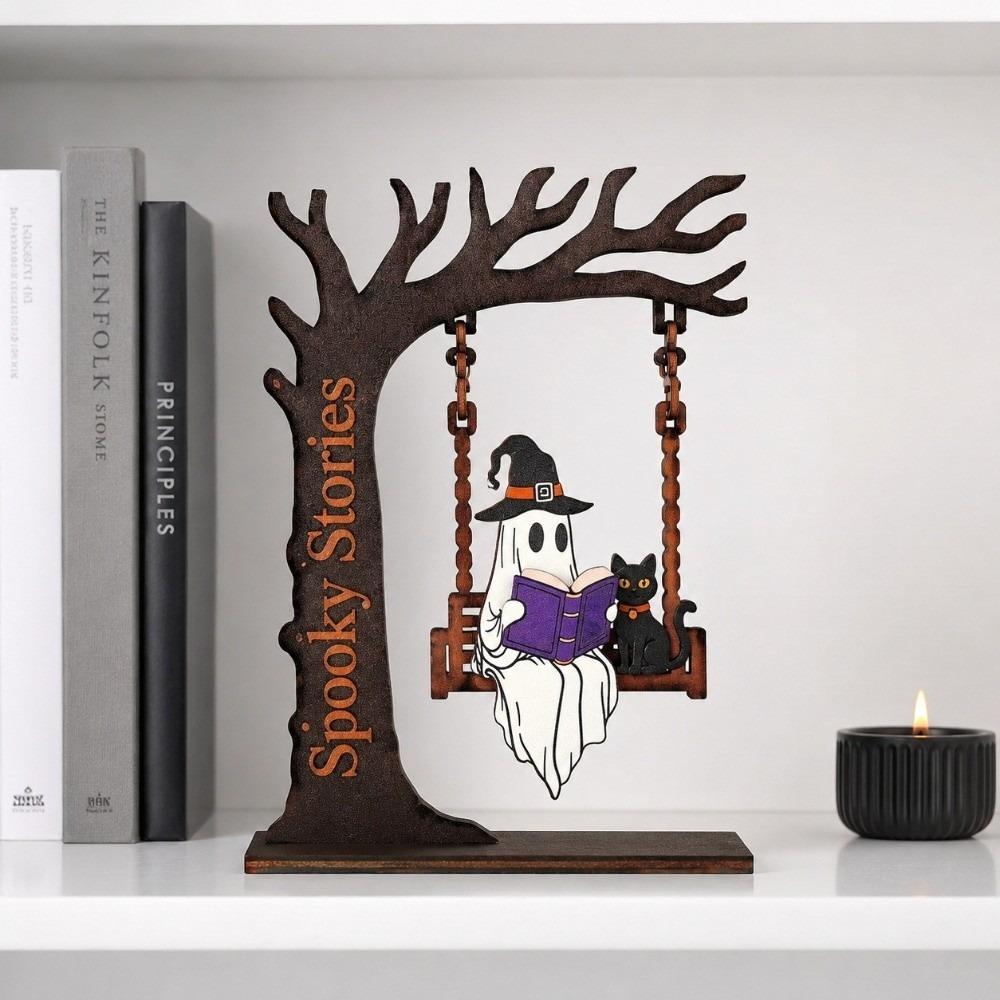 Swing Style Decorative Statue Wooden Display Figurines New Desktop Ornament  Gift Giving