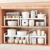Extendable 3-Tier Kitchen Countertop & Cabinet Storage Rack
