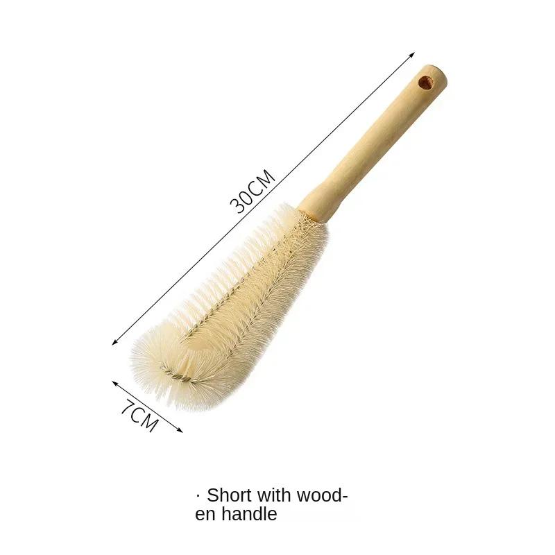 Щетка для чистки чашек с длинной ручкой, маленькие щетки, машина для разбивания стен, специальная щетка для чистки чашек, артефакт, щетка для чистки бутылок