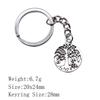 Birthday Gifts Men Keychain Tree Of Life Key Ring Biz Woman Chains