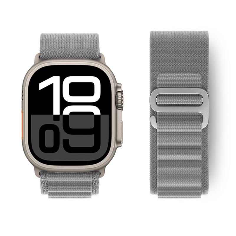 Ремешок Alpine Loop для Apple Watch Ultra 2 Band 49 мм 45 мм 44 мм 40 мм 41 мм 46 мм 42 мм 38 мм Браслет iWatch Series 10 SE 9 8 7 6 5 4