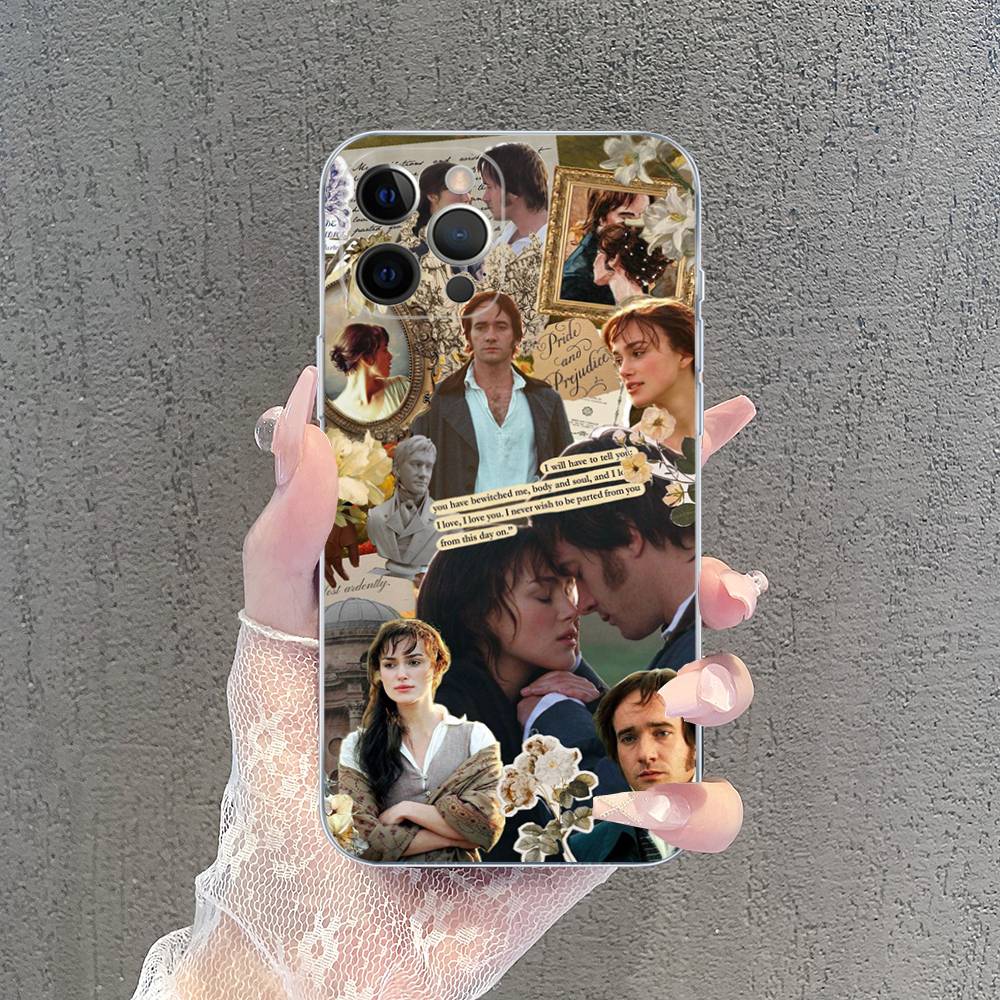Гордость и предубеждение Джейн Остин Чехол для телефона IPhone 16 15 Promax IPhone 14 11 12 Высококачественный 13 Pro Силиконовый