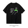 Behave No Funny Dishonest Frog Cartoon Sarcastic Meme Summer Oneck Breathable Graphic T Shirts Casual Outdoors Tops Tee