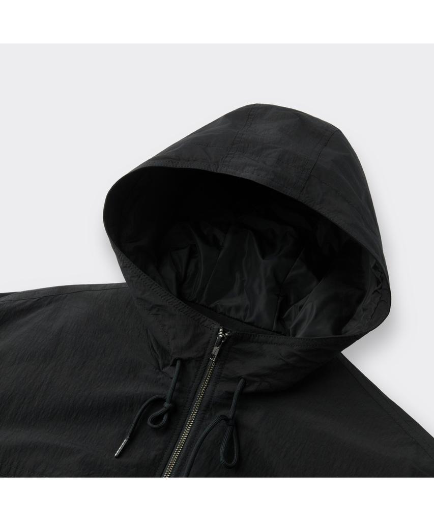Customellow Black Padded Hood Blouson Cwuas26112Bkx