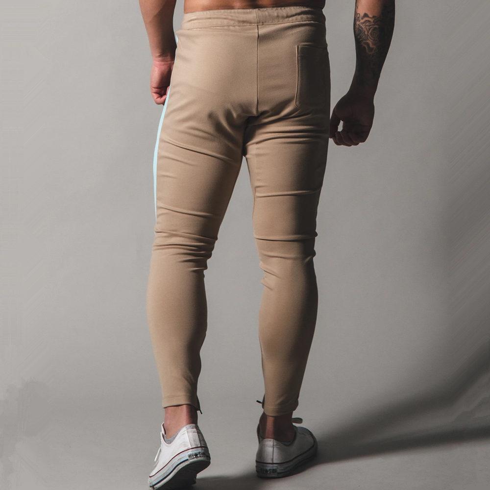 Men Jogger Pants Gym Fitness Cotton Sweatpants Running Sports Training Skinny Trousers Track Pants