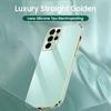 Shockproof Plating Phone Case For Samsung Galaxy S25 S24 S23 S22 S21 Ultra Plus S20 FE Note 20 Ultra Cover