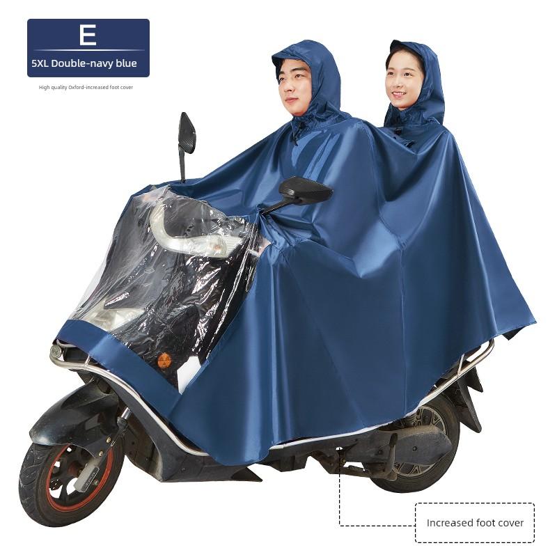 Men's Thick Motorcycle Raincoat