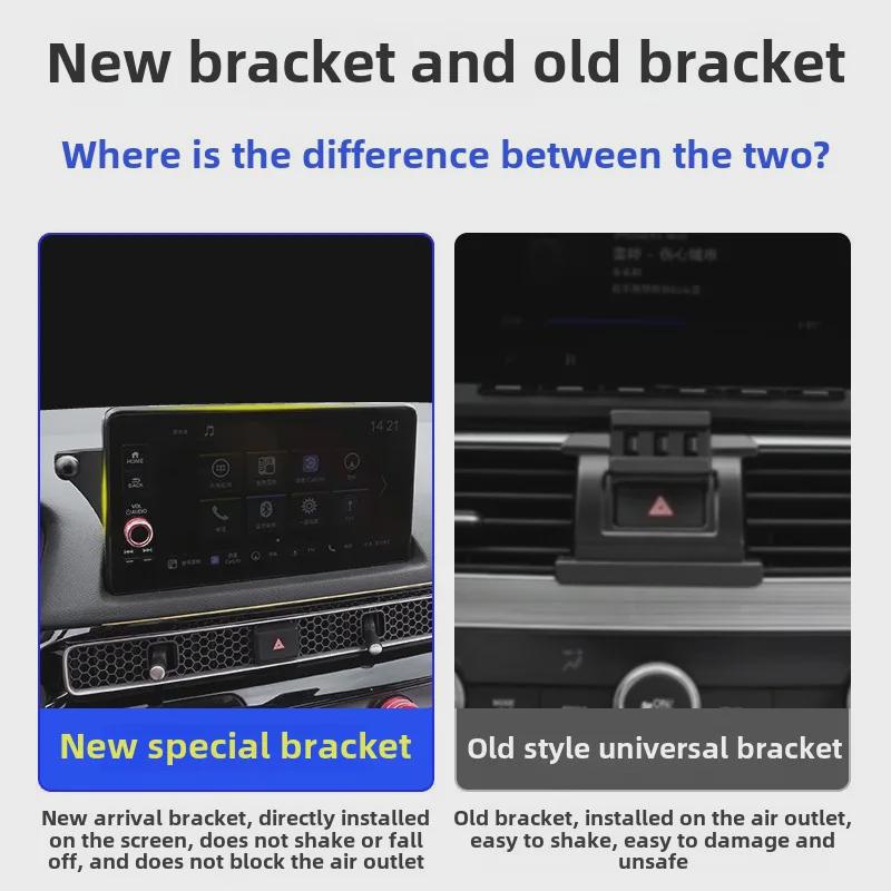 Подставка-держатель для мобильных телефонов — разработана для Honda Civic 11-го поколения